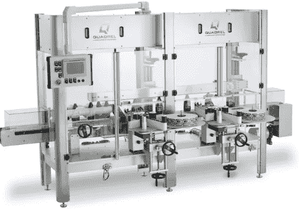 Quadrel Labeling machine